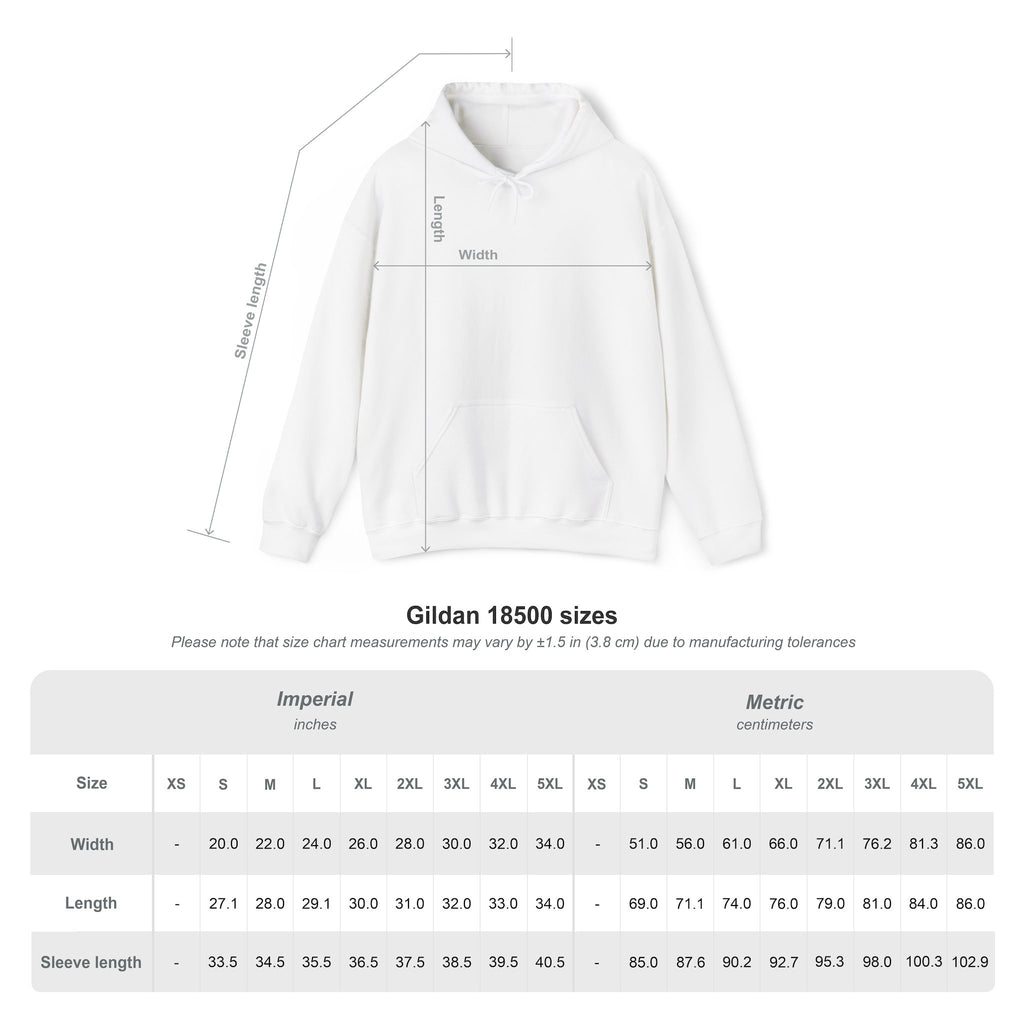 Heavy #buntbialasow Basic Hoodie