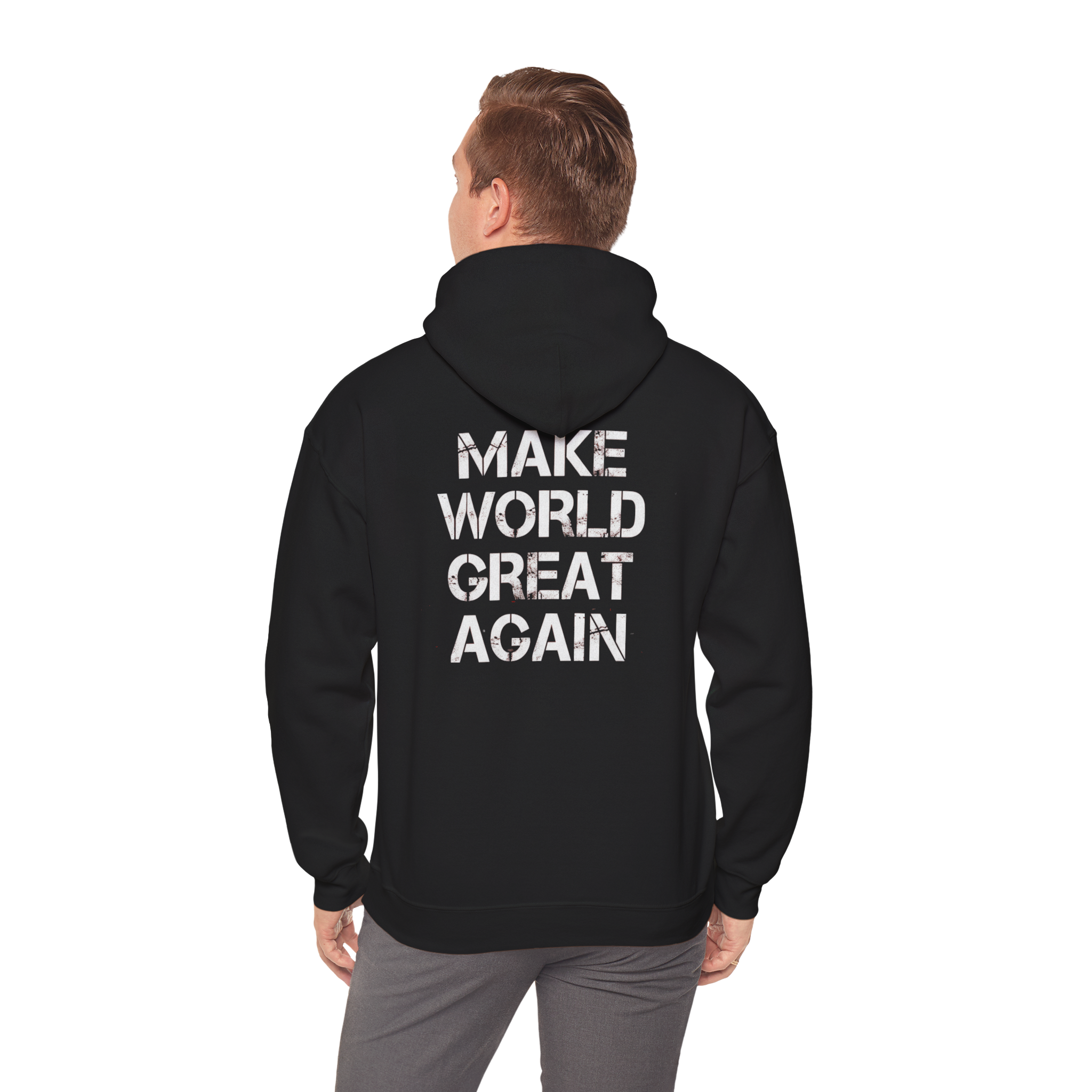 Heavy "MWGA" Basic Hoodie