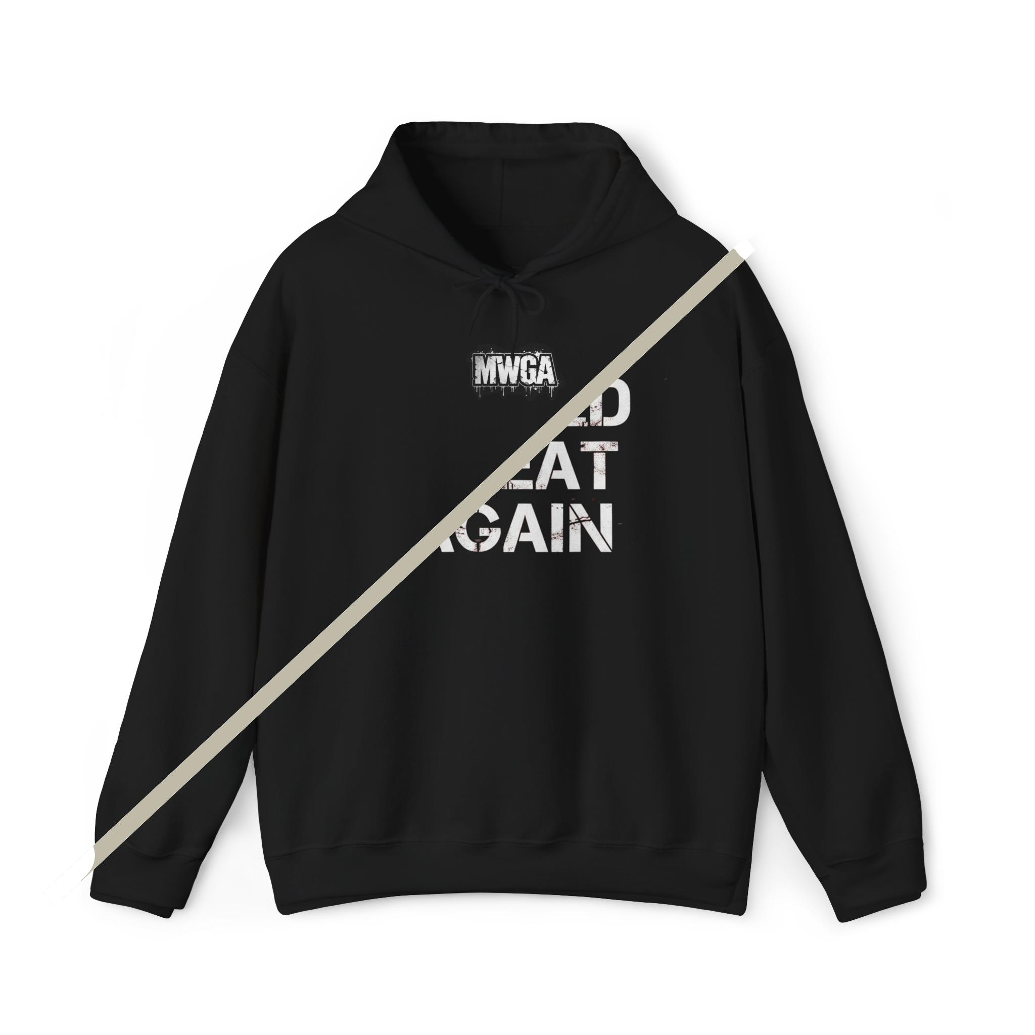 Heavy "MWGA" Basic Hoodie